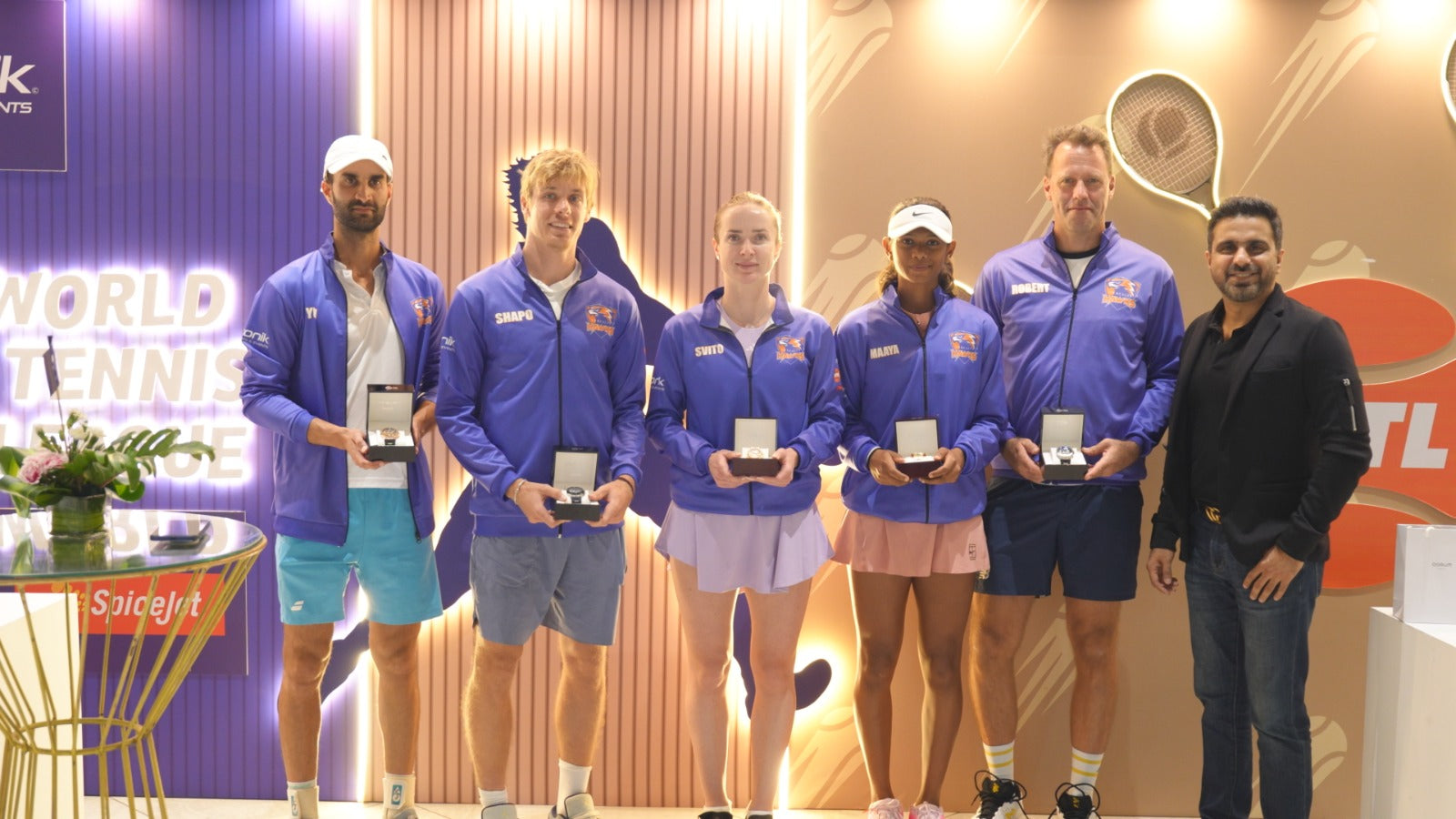 Qorum at the World Tennis League