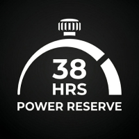 38 hrs. Power Reserve 