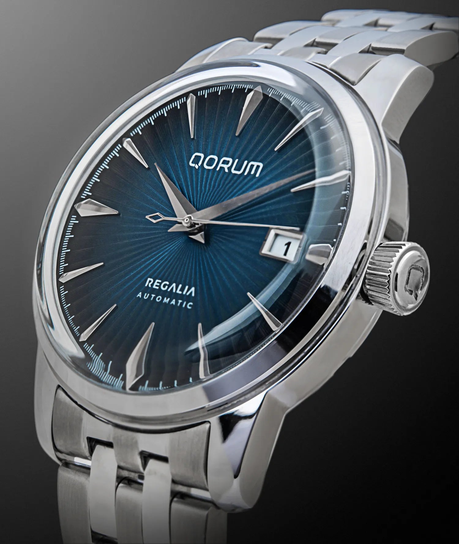 Qorum Regalia Men’s Automatic Watch With Date Display