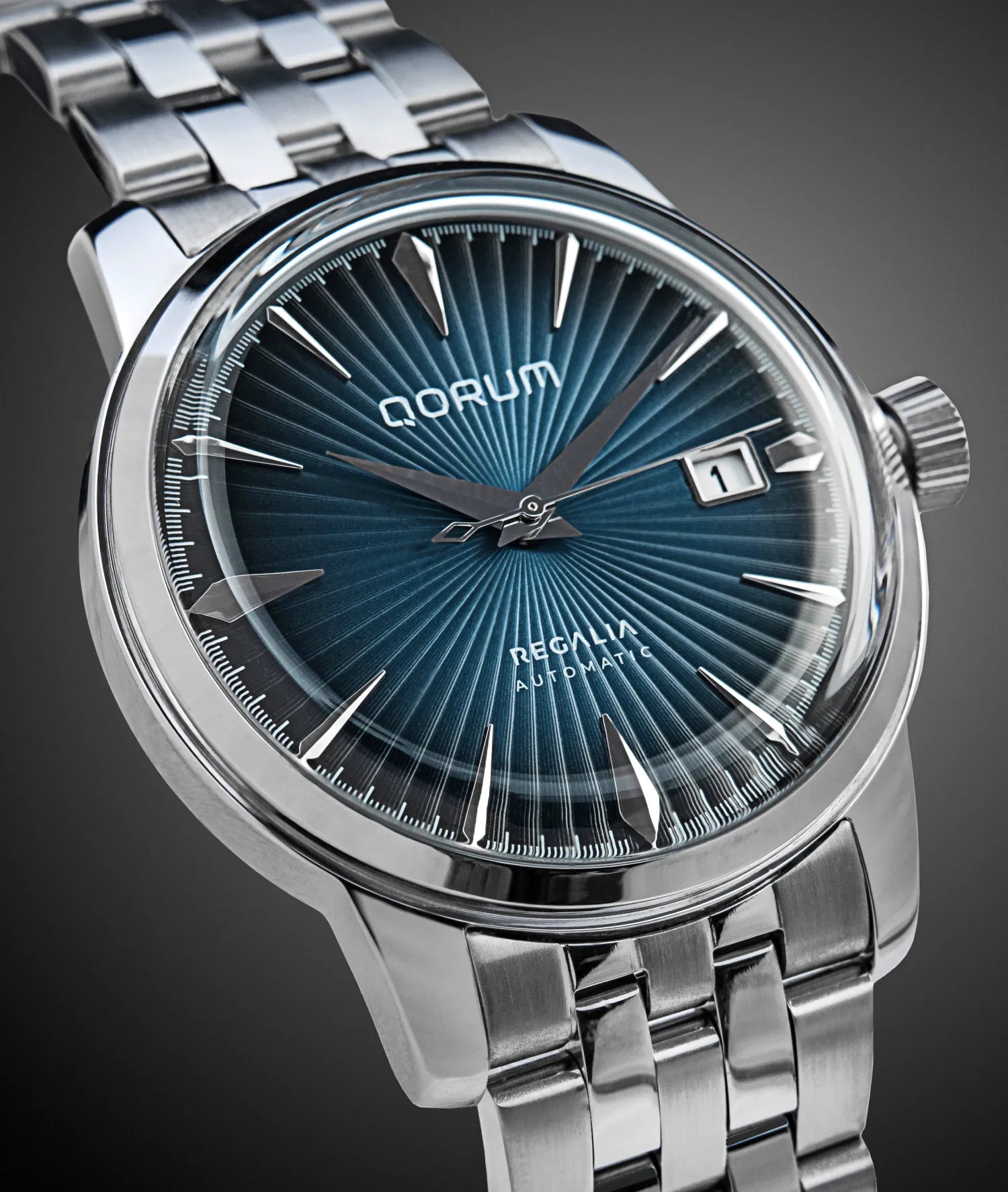 Qorum Regalia Men’s Automatic Watch With Date Display