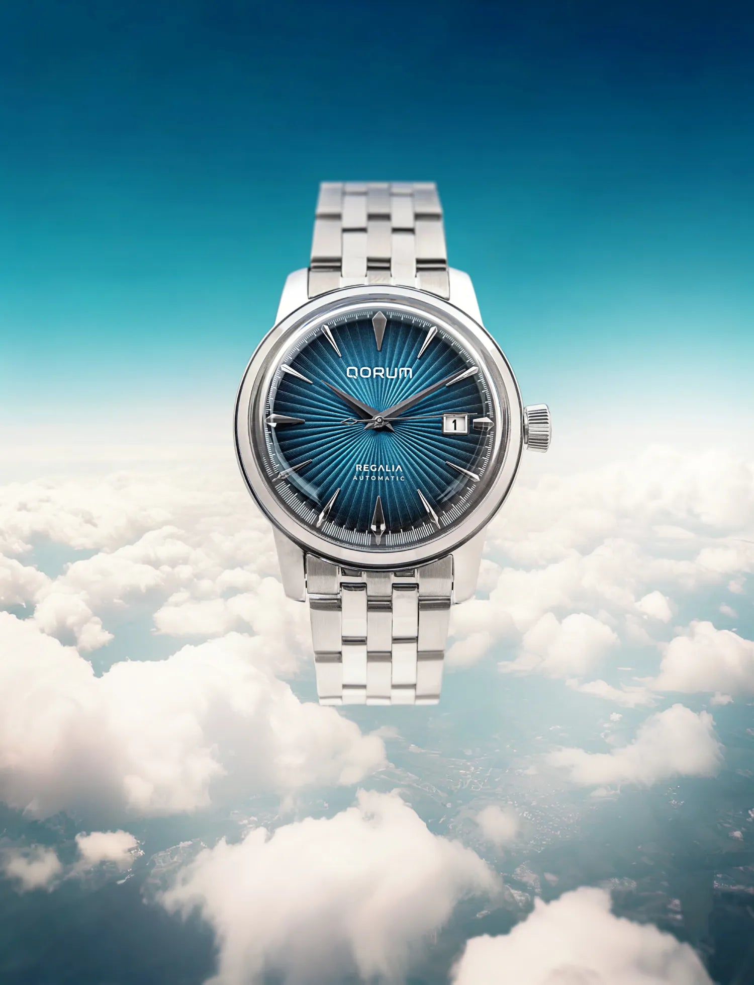 Qorum Regalia Men’s Automatic Watch With Date Display