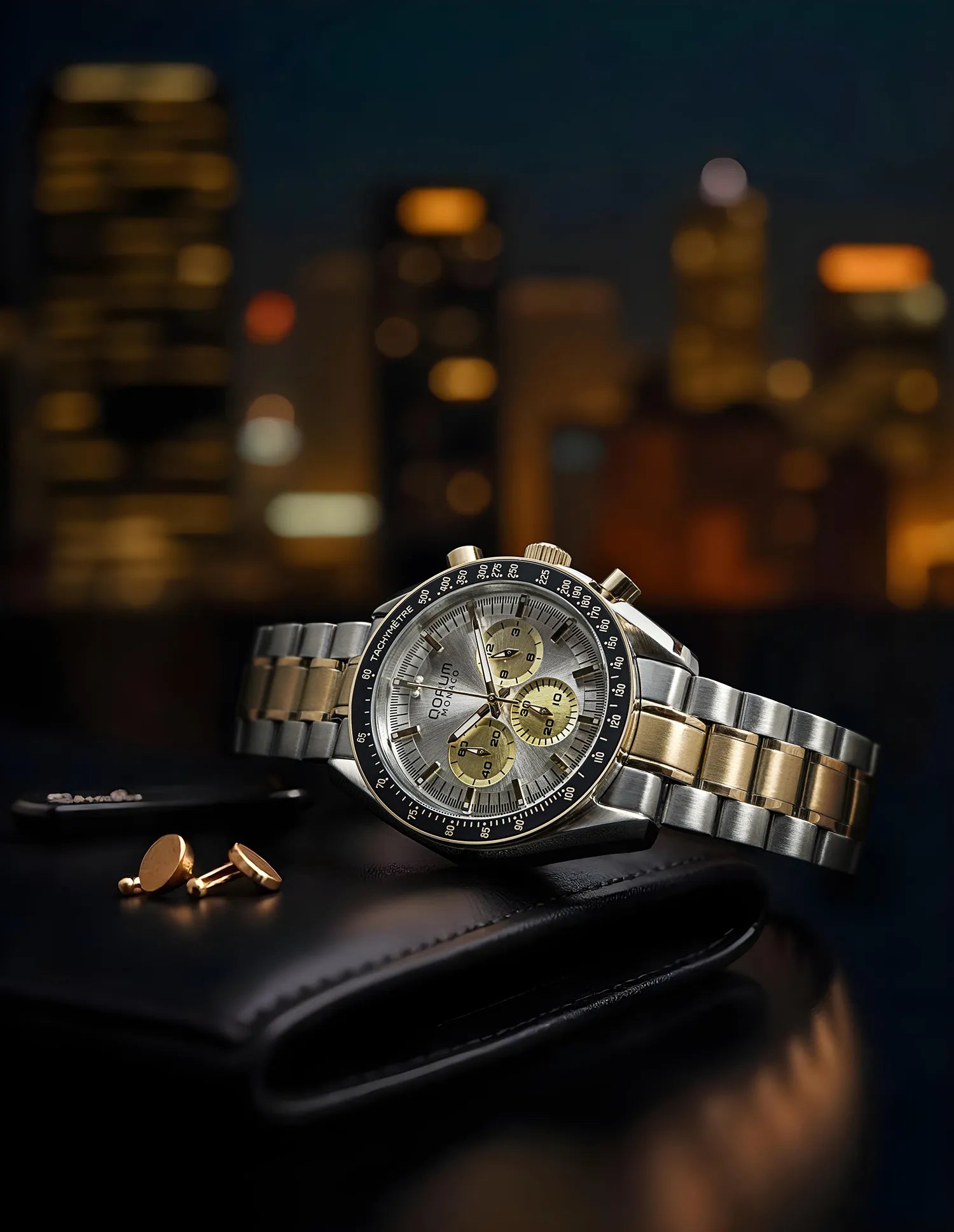 Qorum Monaco Men’s Chronograph Watch