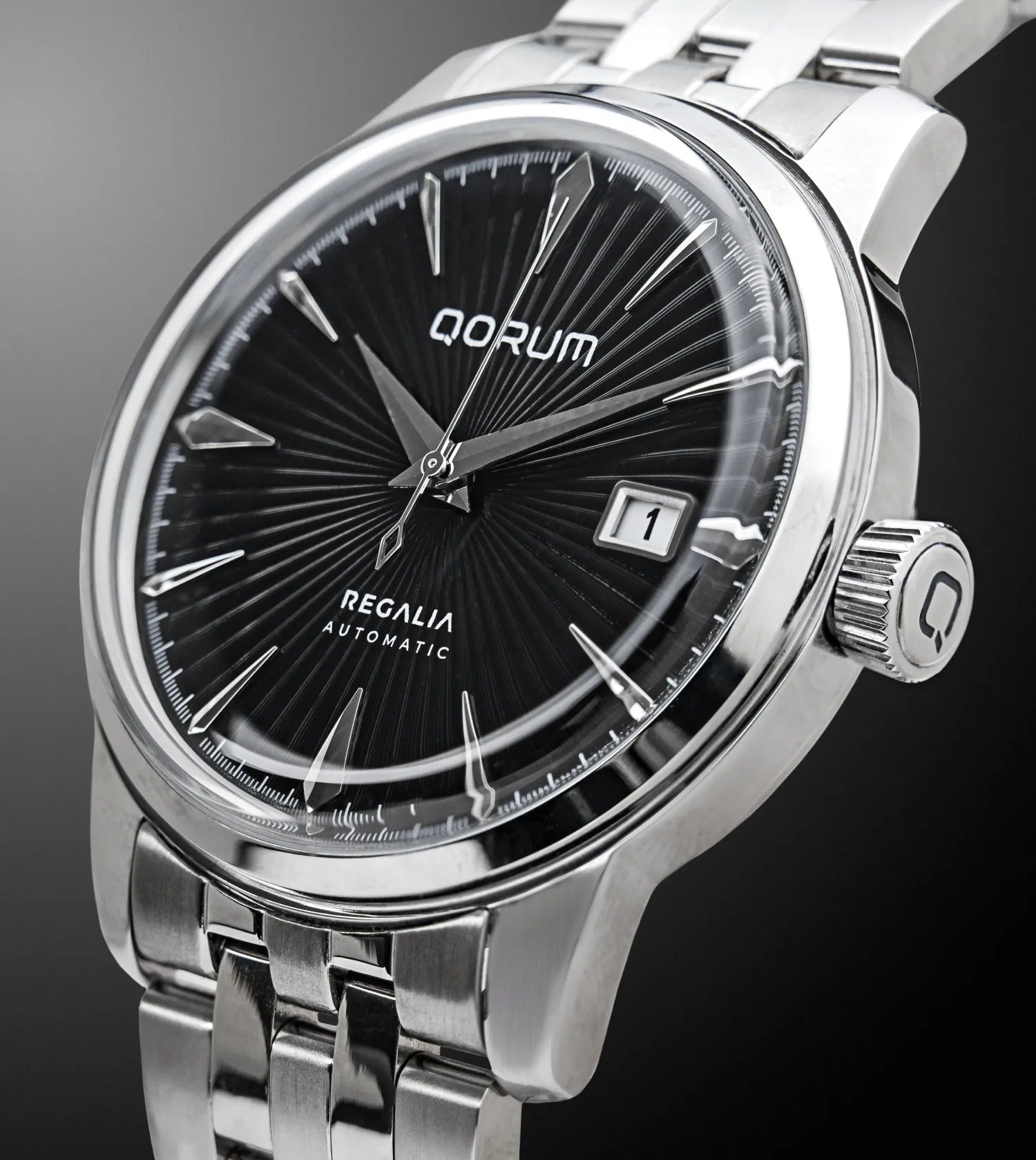 Qorum Regalia Men’s Automatic Watch With Date Display