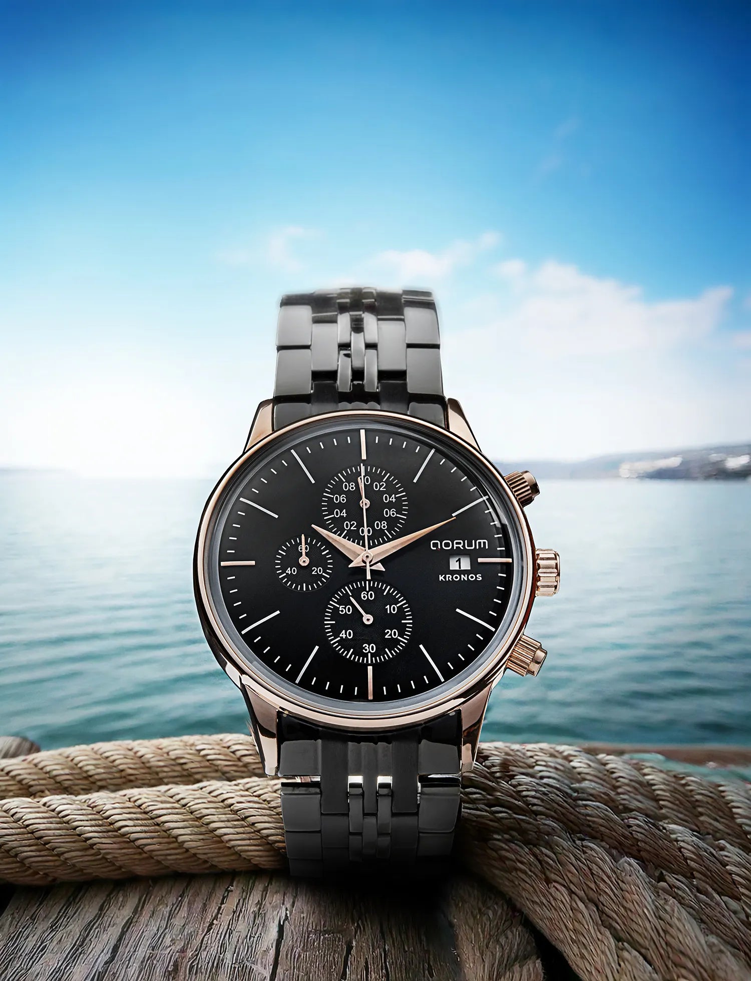 Qorum Kronos Men’s Chronograph Watch