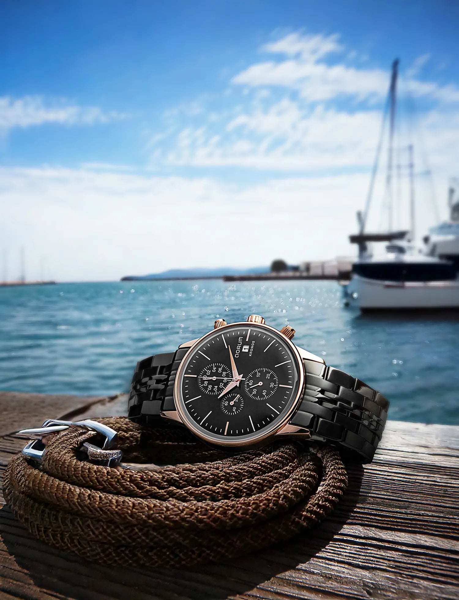 Qorum Kronos Men’s Chronograph Watch