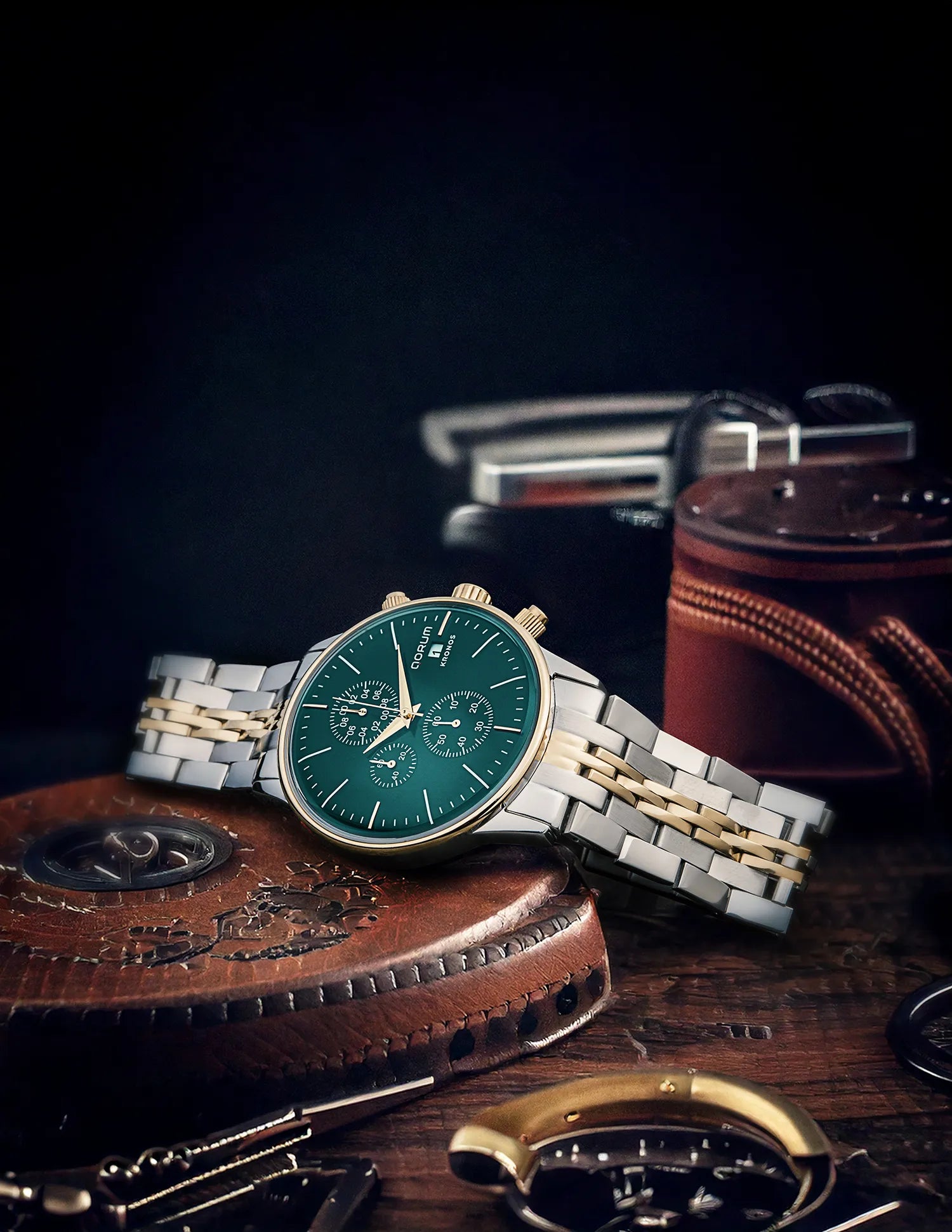Qorum Kronos Men’s Chronograph Watch