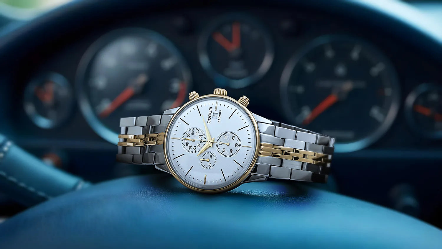 Qorum Kronos Men’s Chronograph Watch