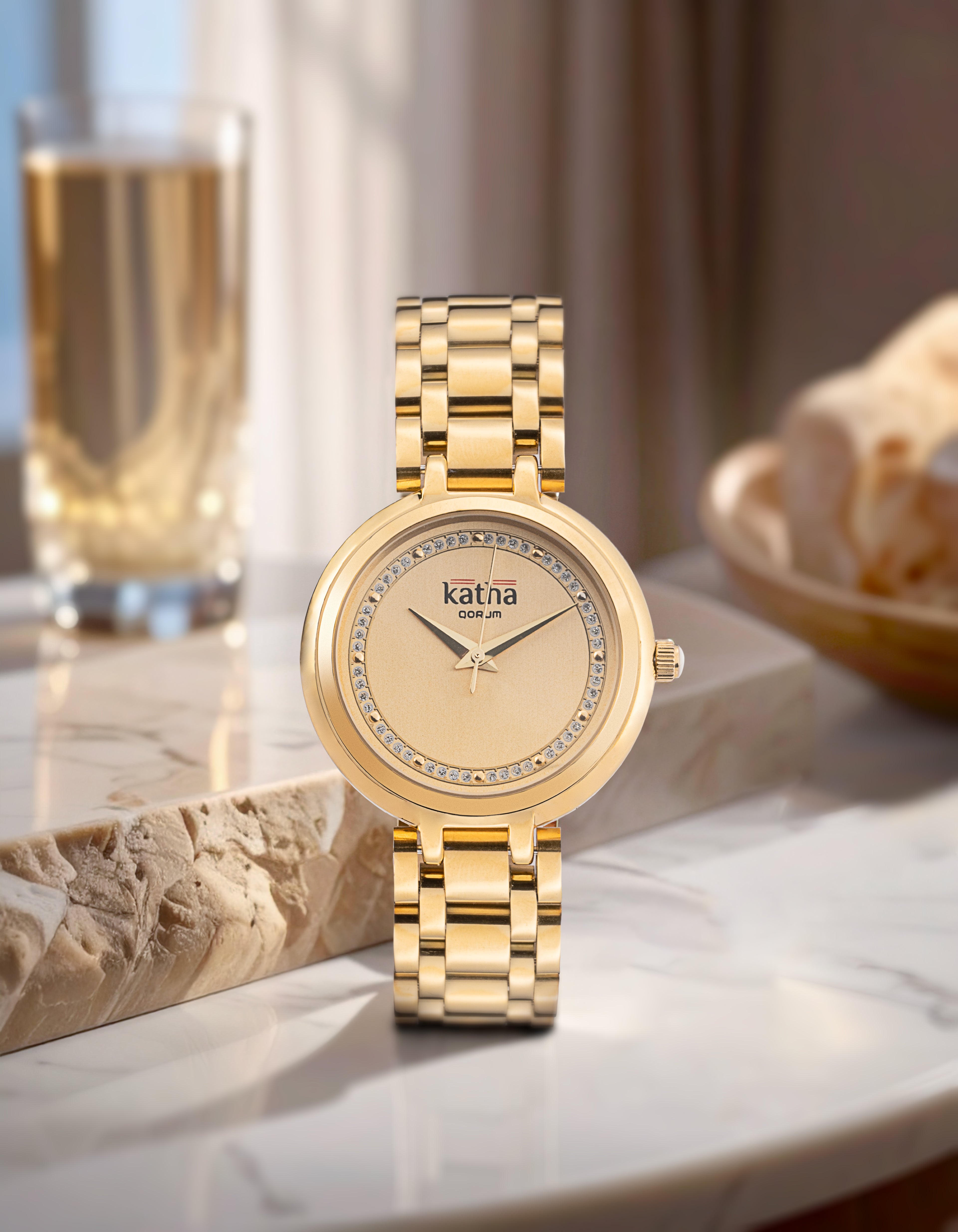 Qorum Katha Ladies Watch