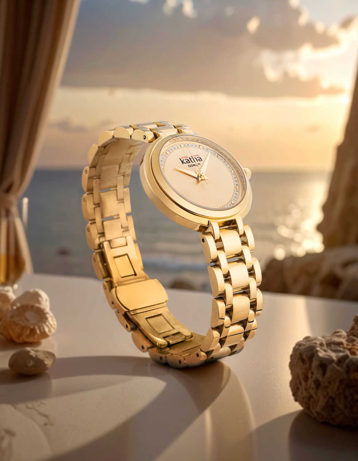 Qorum Katha Ladies Watch