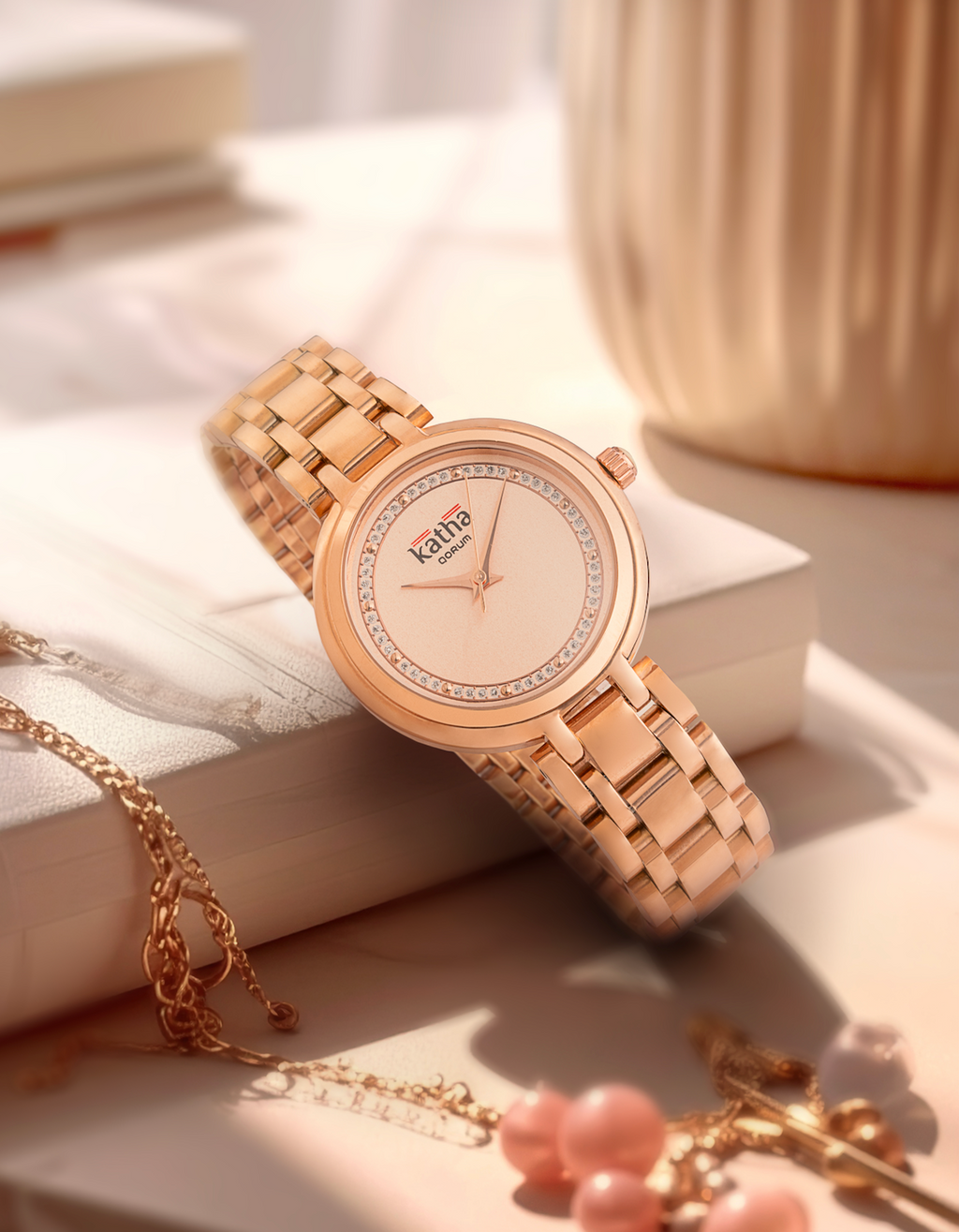 Qorum Katha Ladies Watch