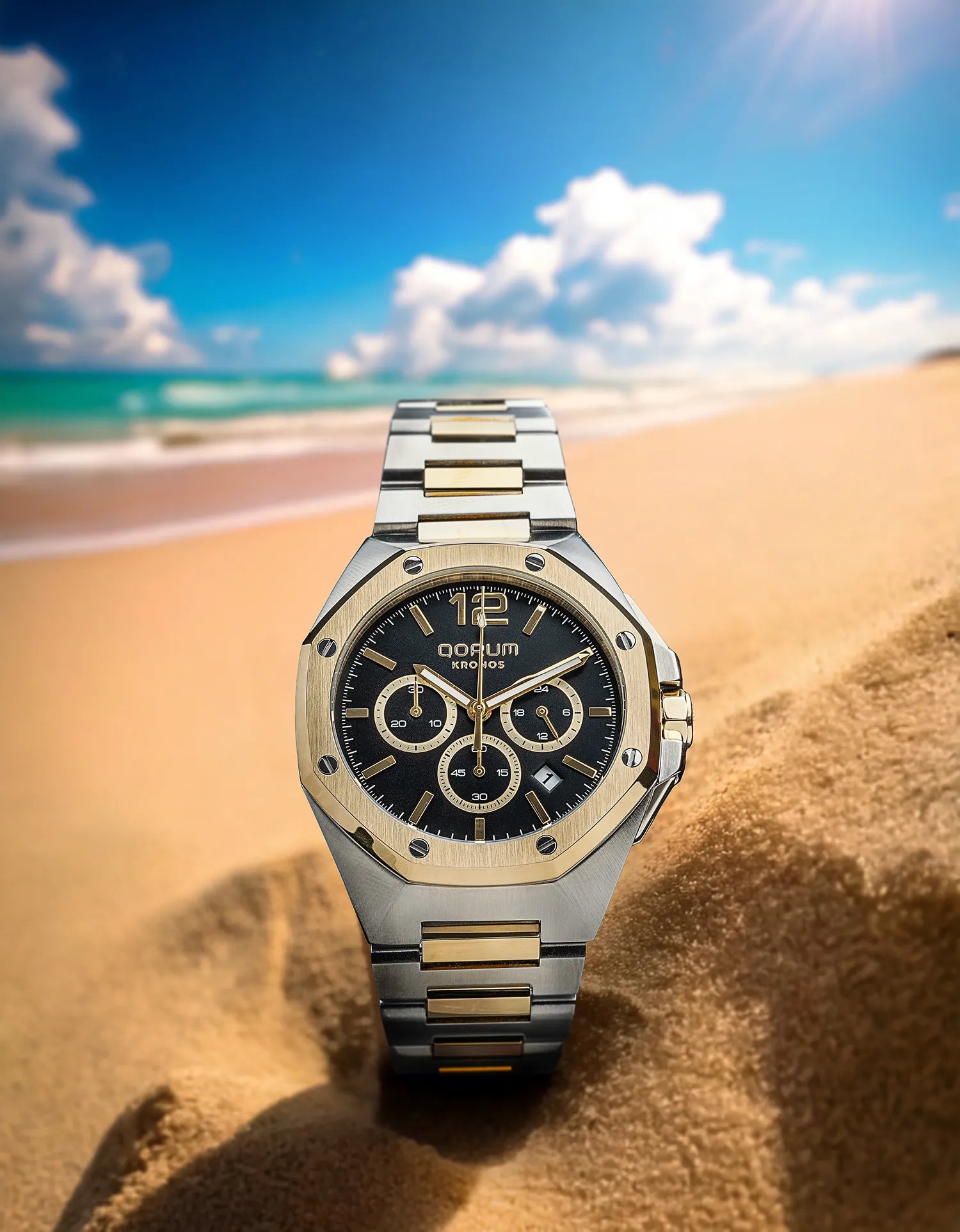 Qorum Kronos Men’s Chronograph Watch