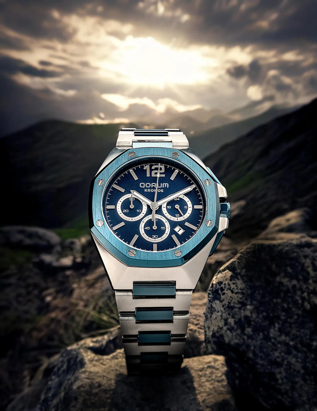 Qorum Kronos Men’s Chronograph Watch