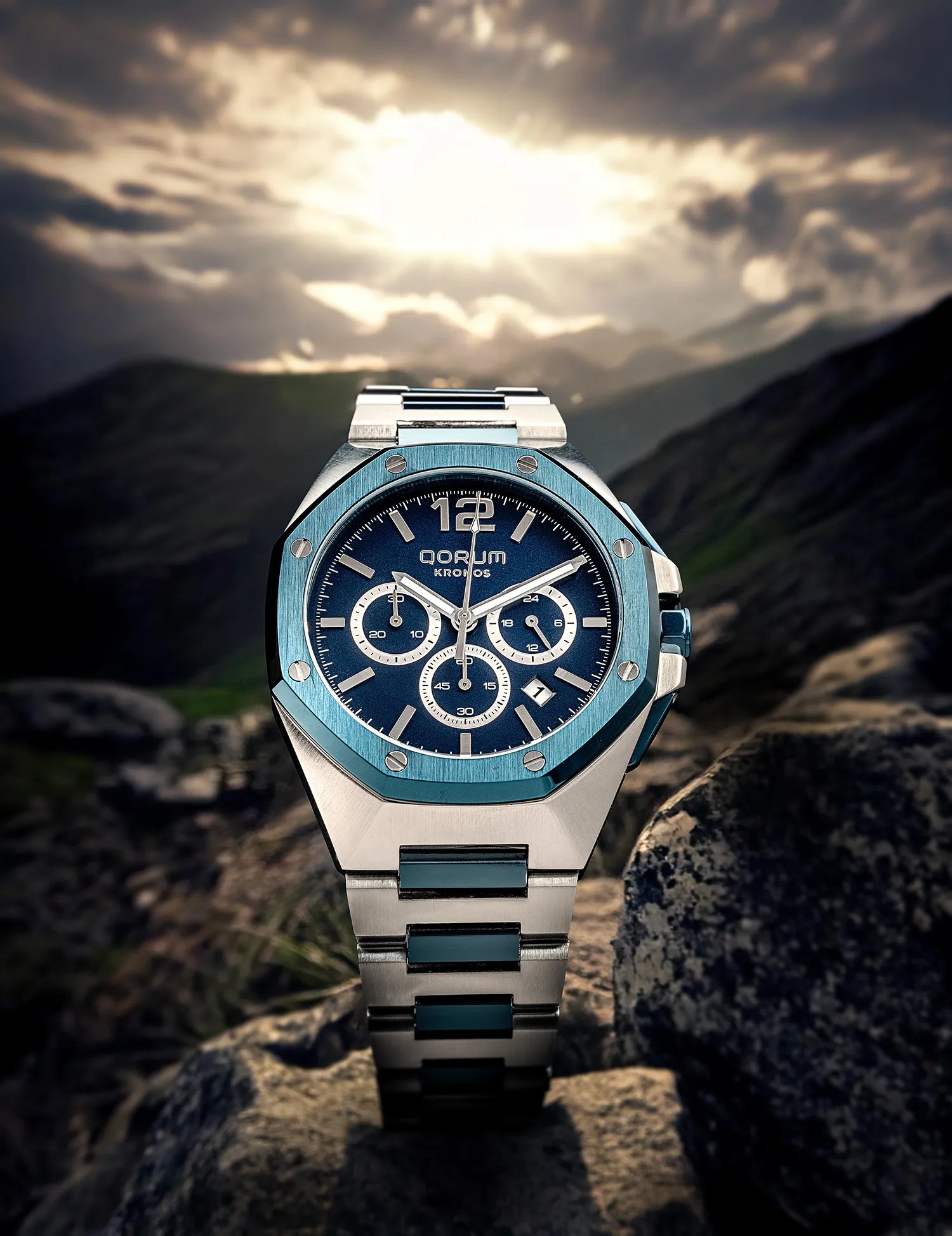 Qorum Kronos Men’s Chronograph Watch