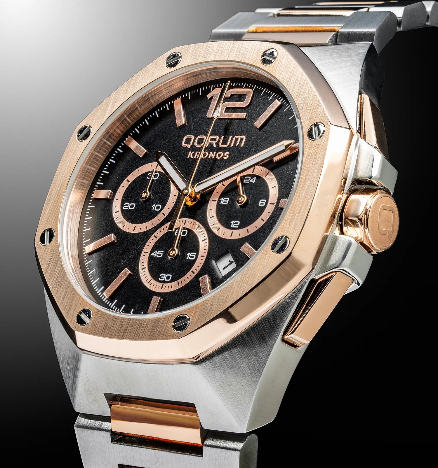 Qorum Kronos Men’s Chronograph Watch