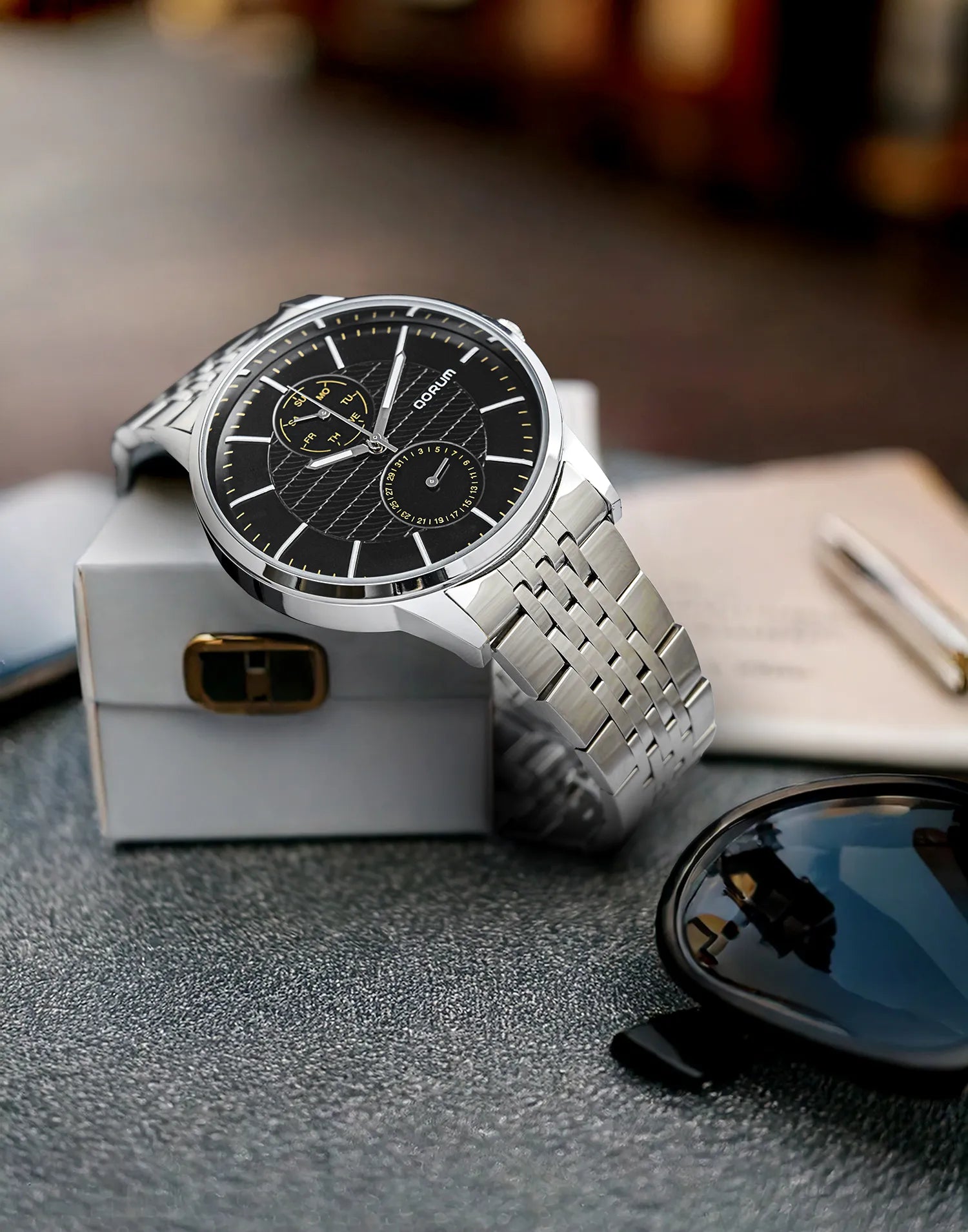 Qorum Verve Men’s Multi-Function Watch