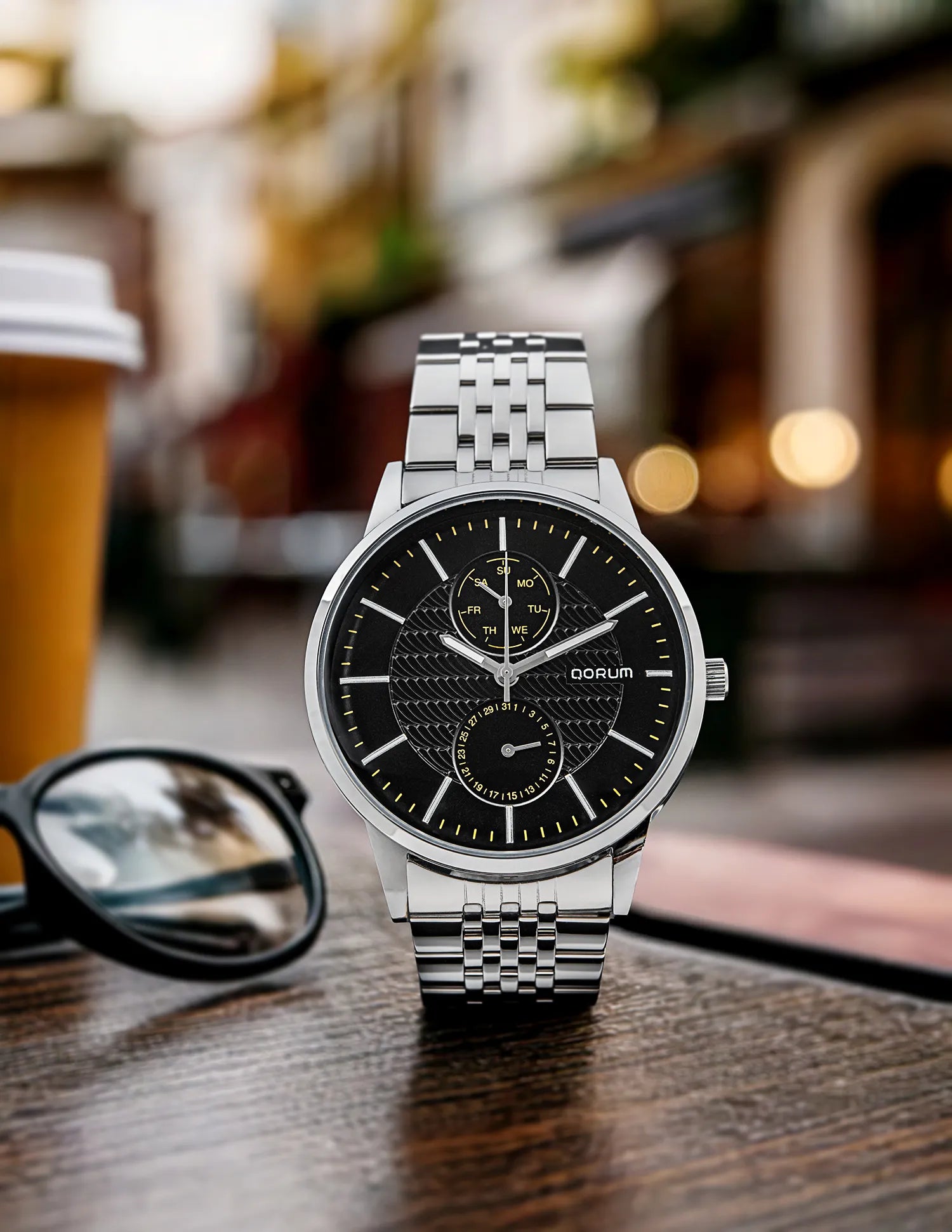 Qorum Verve Men’s Multi-Function Watch