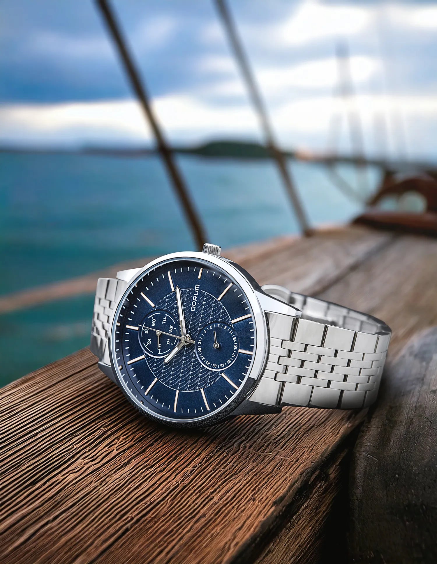 Qorum Verve Men’s Multi-Function Watch