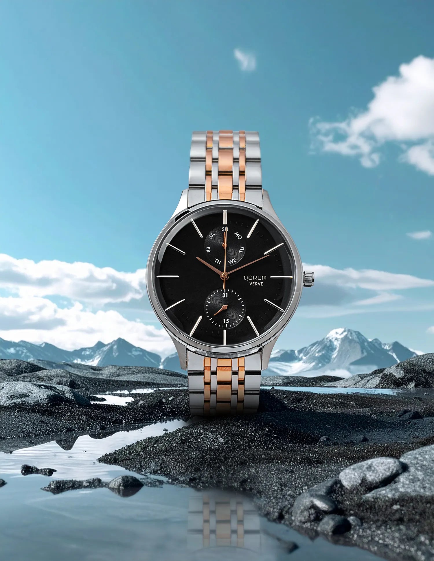 Qorum Verve Men’s Multi-function Watch