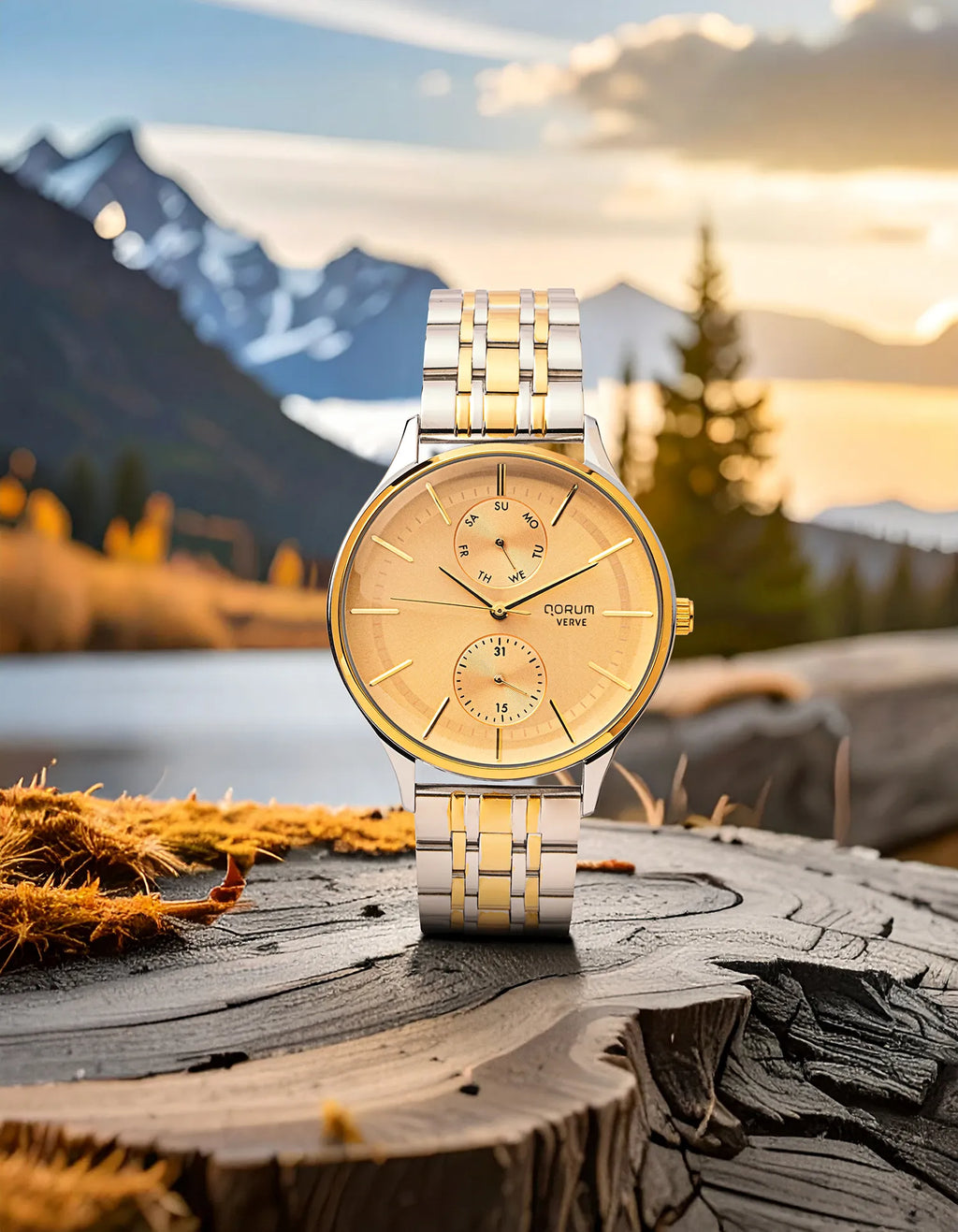 Qorum Verve Men’s Multi-function Watch