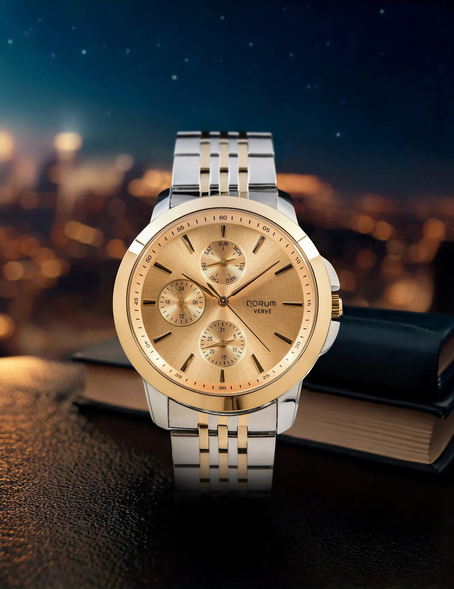 Qorum Verve Men’s Multi-function Watch
