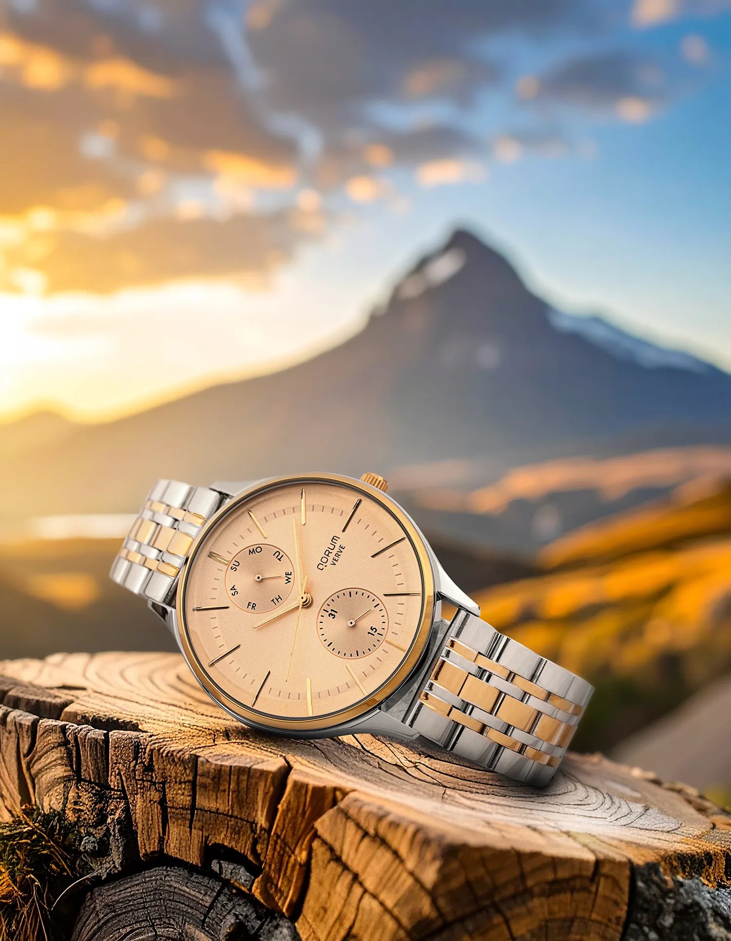 Qorum Verve Men’s Multi-function Watch