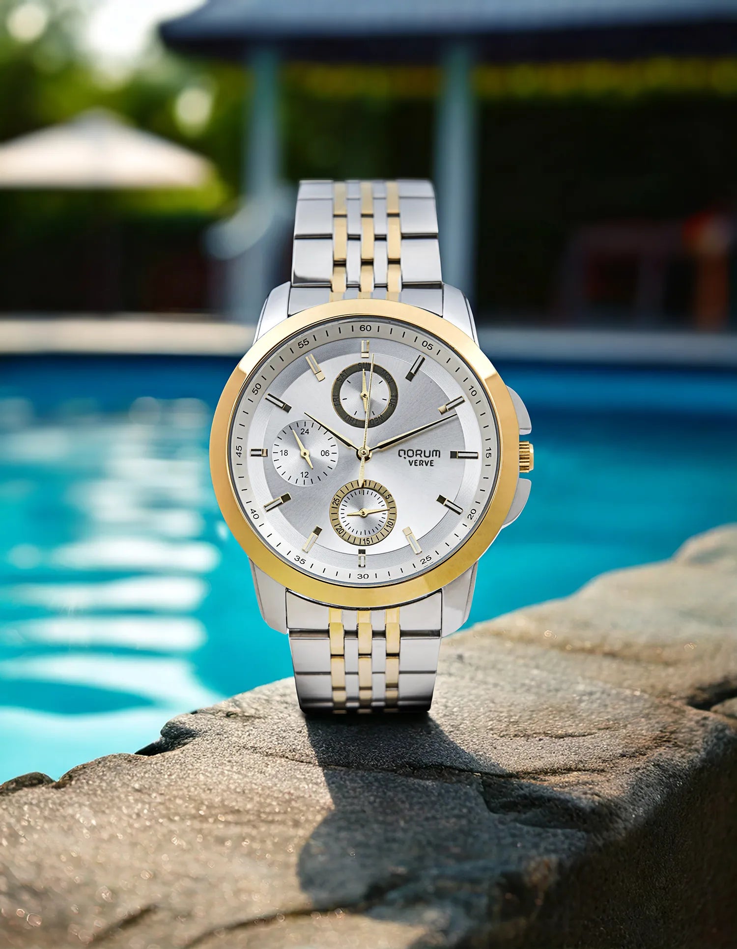 Qorum Verve Men’s Multi-Function Watch