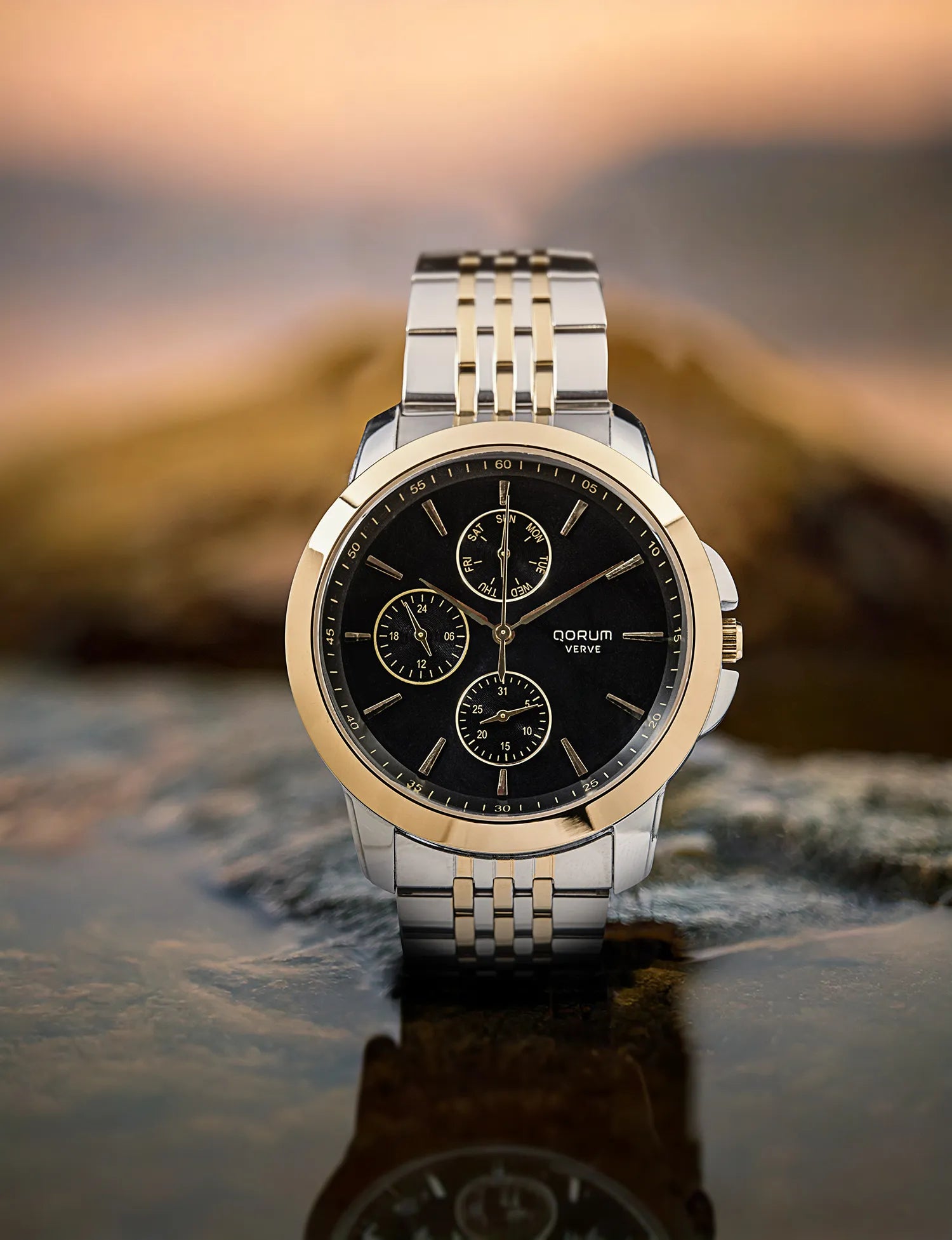 Qorum Verve Men’s Multi-Function Watch
