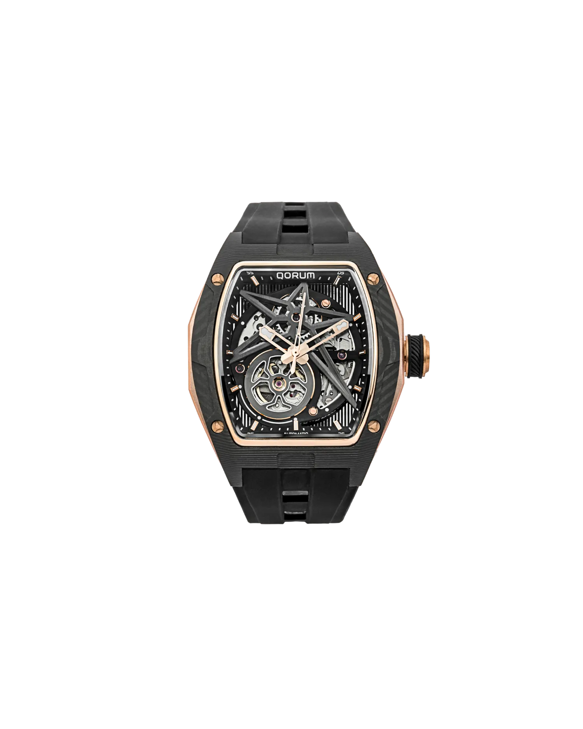 Qorum Equinox Men’s Automatic Skeleton Watch