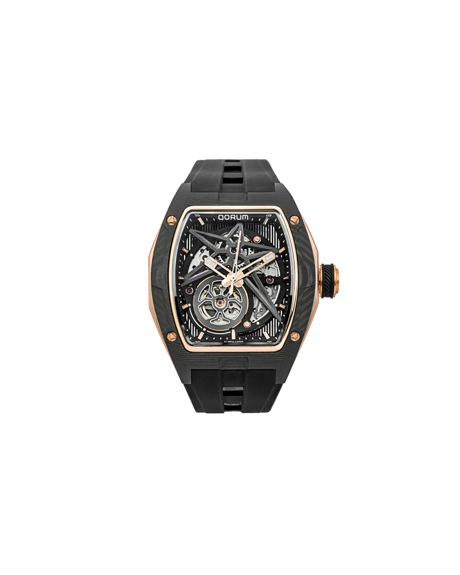 Qorum Equinox Men’s Automatic Skeleton Watch