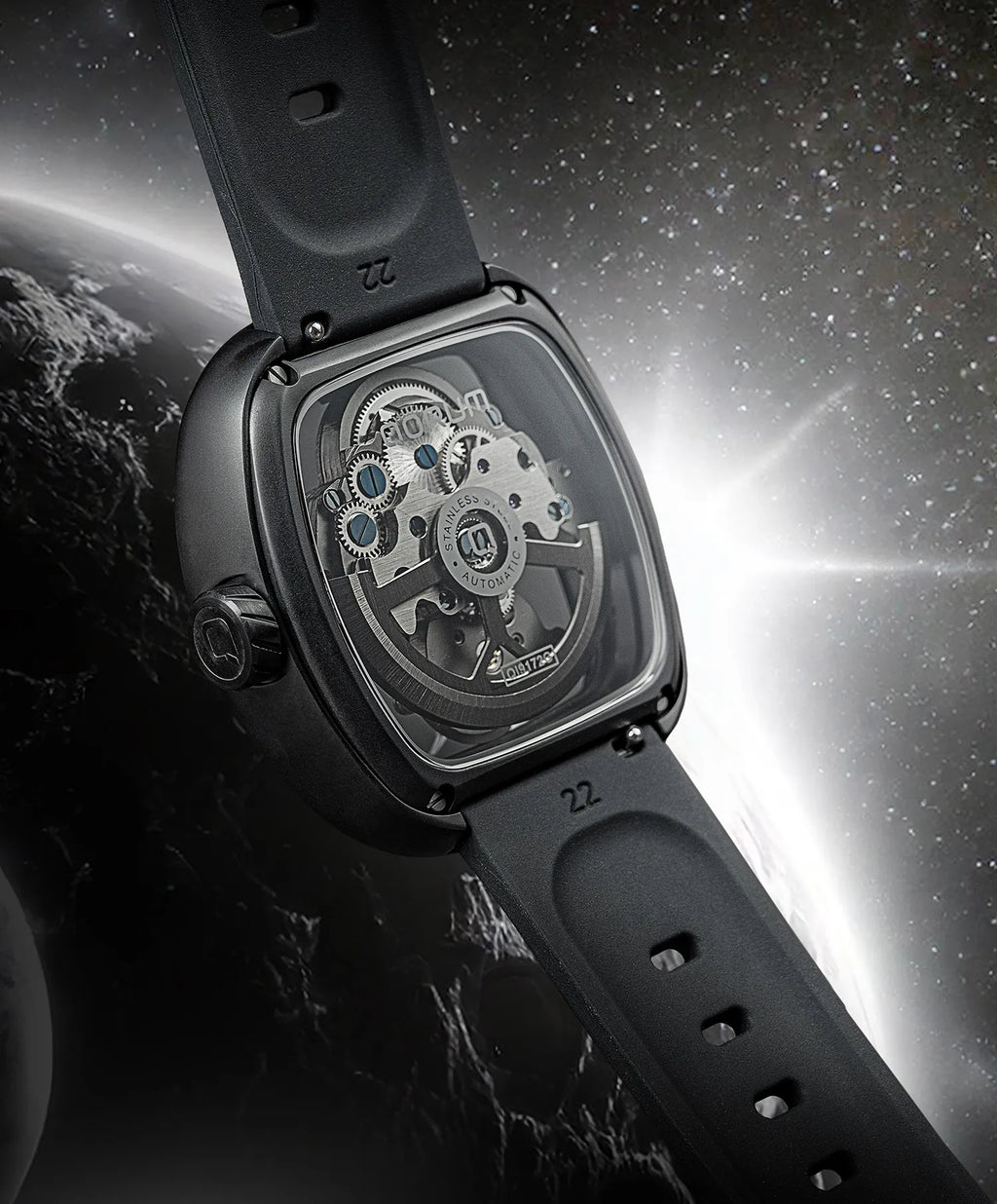 Qorum Equinox Men’s Automatic Skeleton Watch