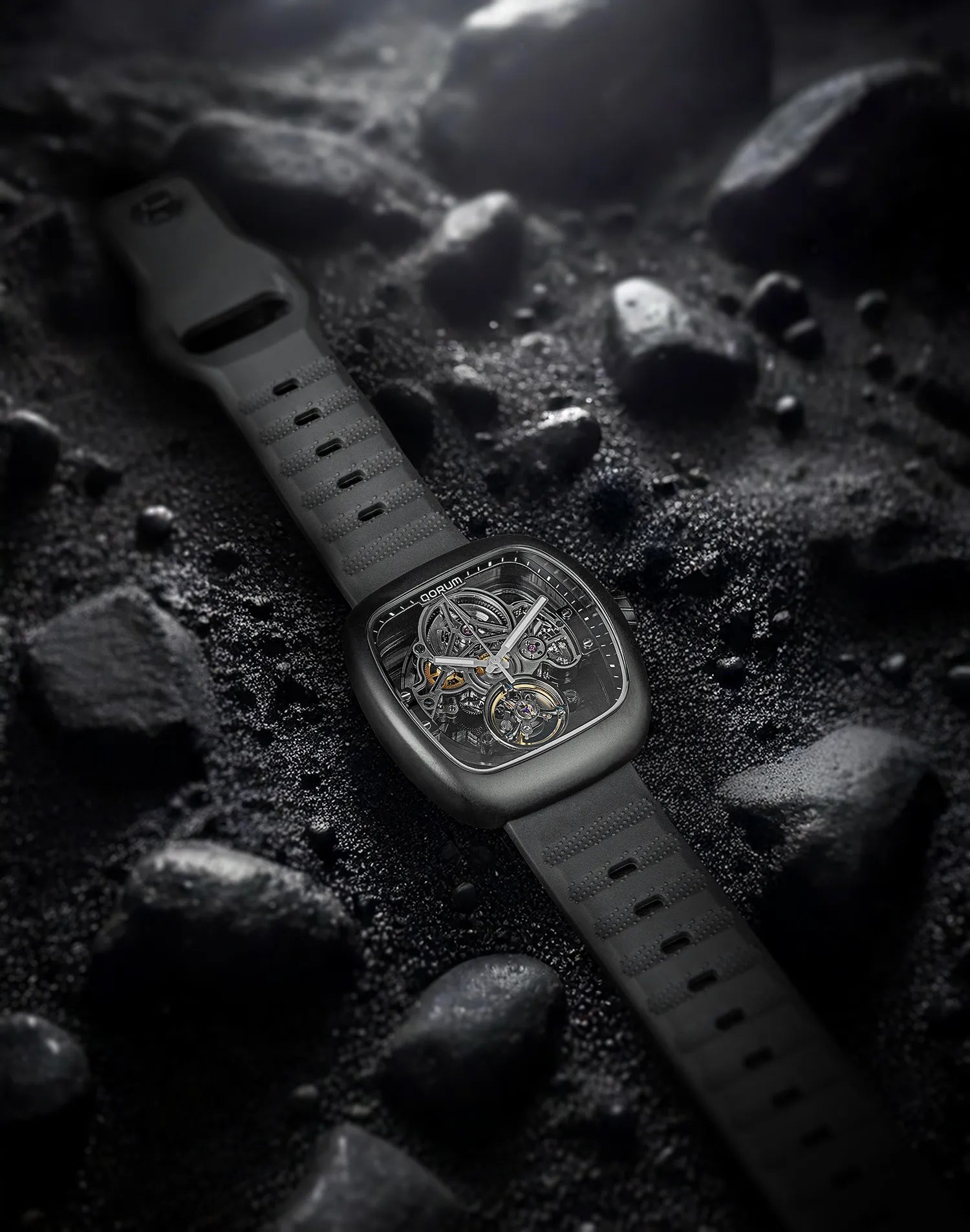 Qorum Equinox Men’s Automatic Skeleton Watch
