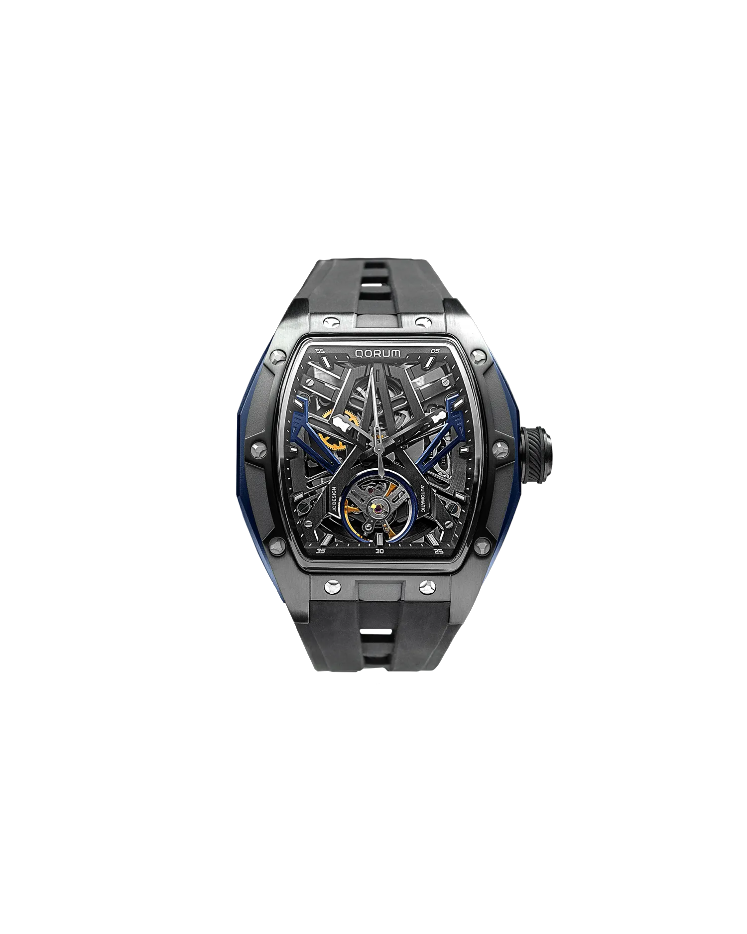 Qorum Equinox Men’s Automatic Skeleton Watch
