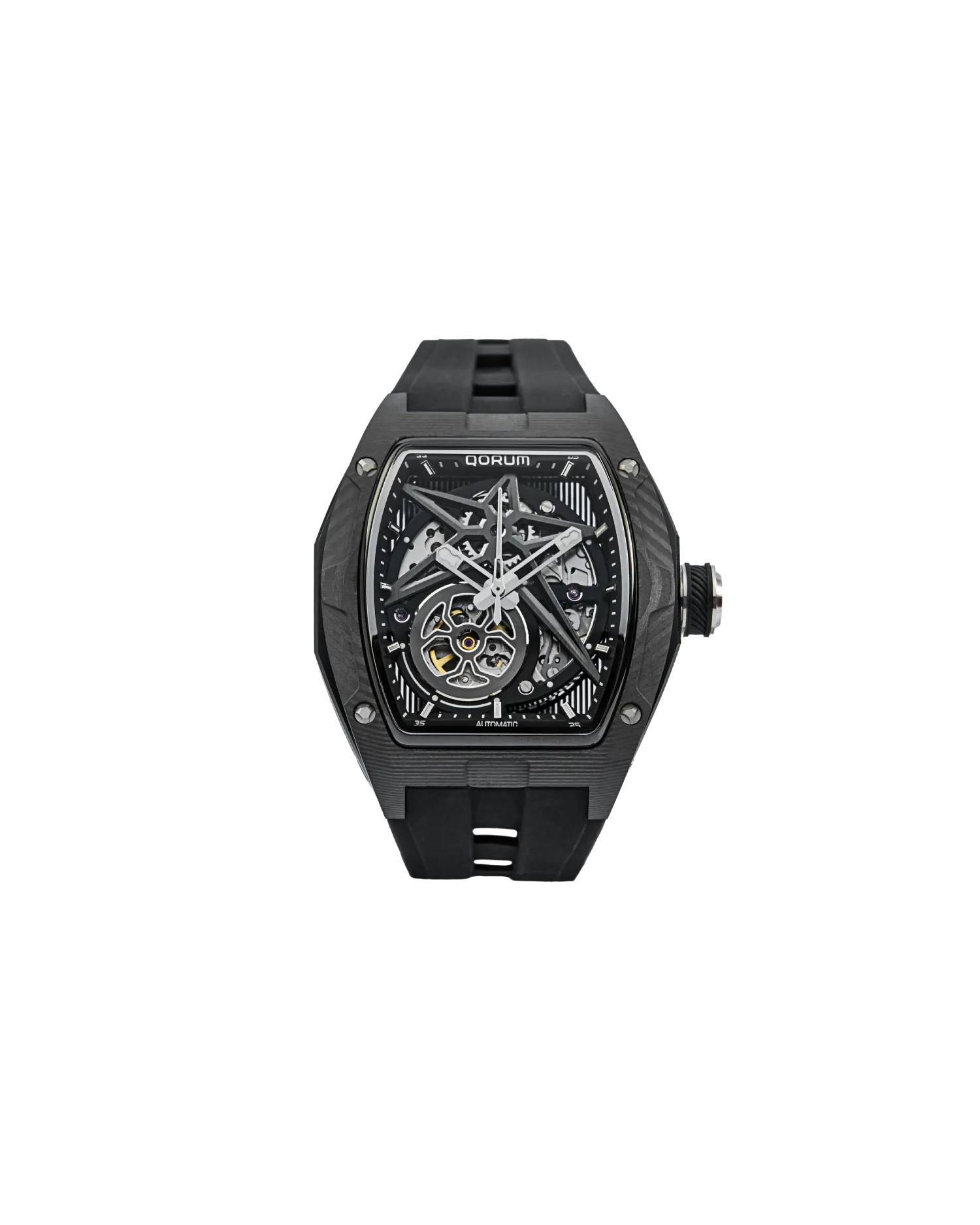 Qorum Equinox Men’s Automatic Skeleton Watch