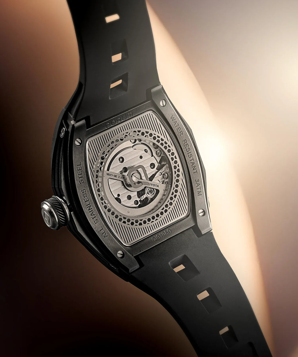 Qorum Equinox Men’s Automatic Skeleton Watch