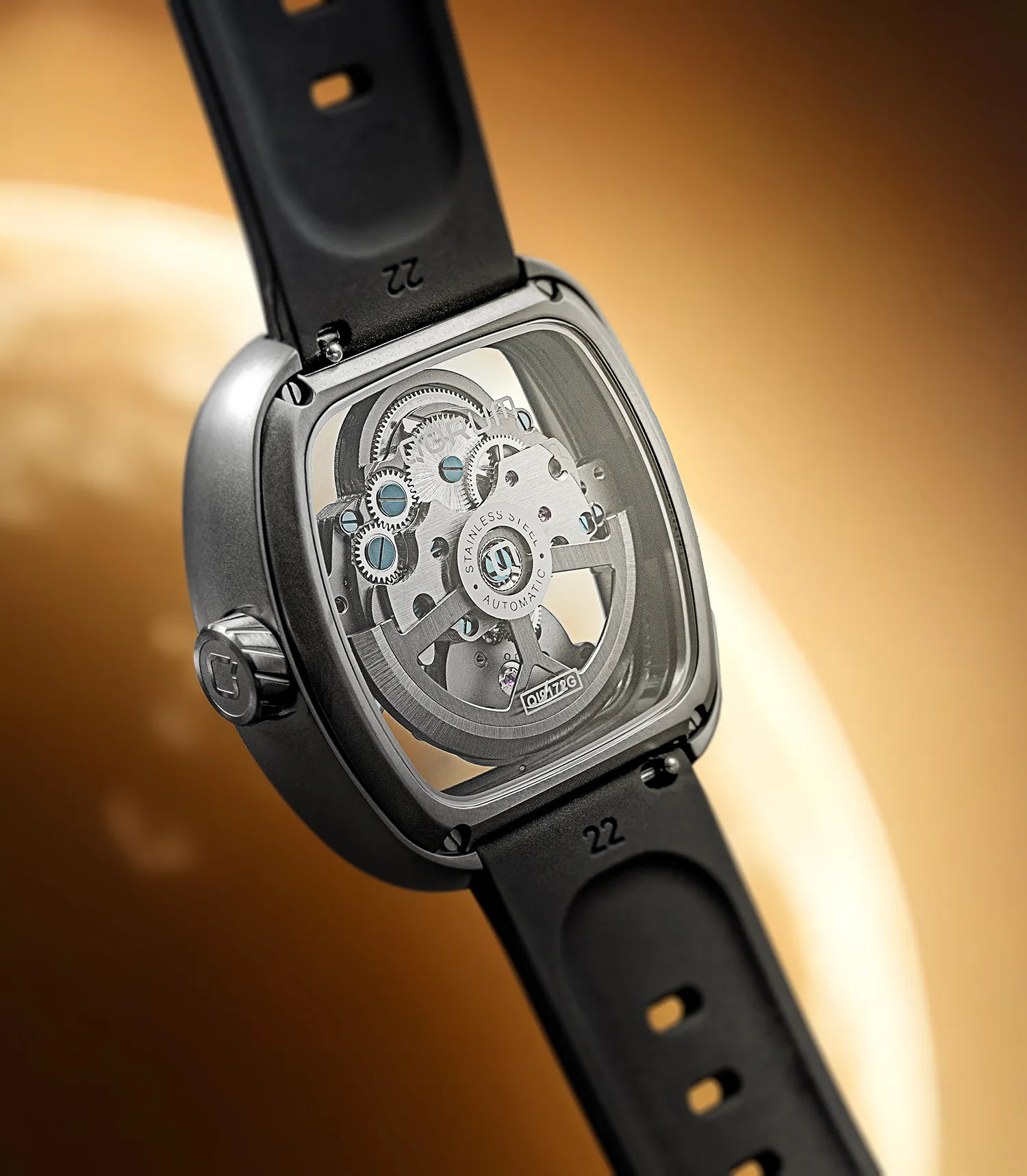 Qorum Equinox Men’s Automatic Skeleton Watch
