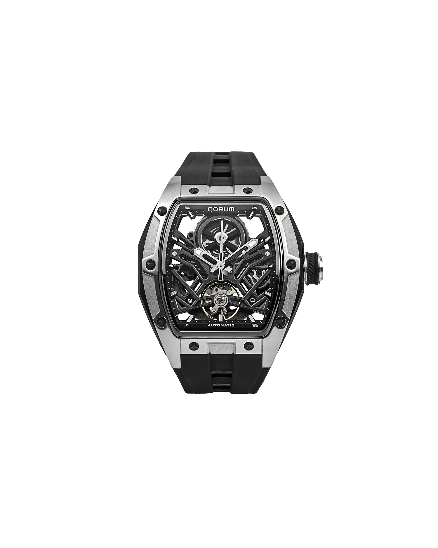 Qorum Equinox Men’s Automatic Skeleton Watch