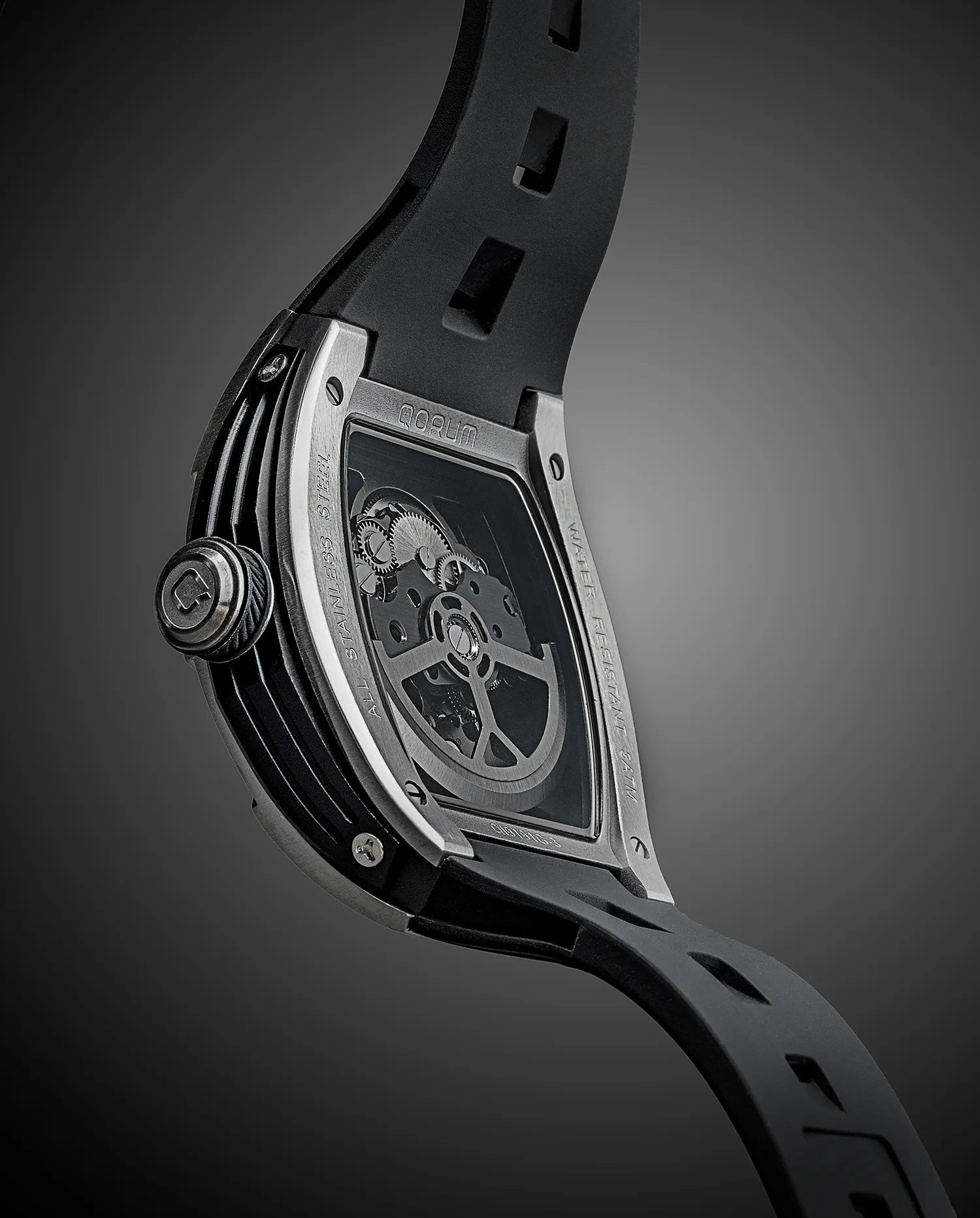 Qorum Equinox Men’s Automatic Skeleton Watch