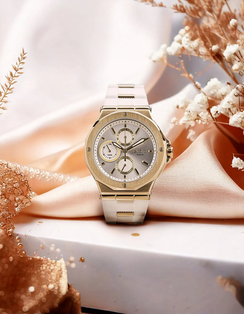 Qorum Evara Ladies Multi-function Watch