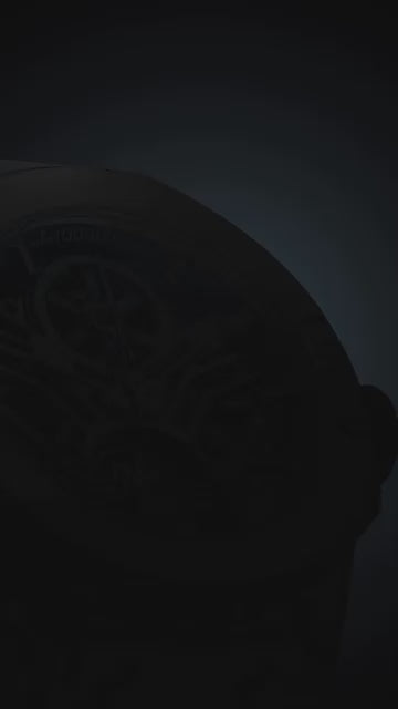 Qorum Equinox Men’s Automatic Skeleton Watch – Steel Finish Dial, Blue Detailing, White Silicon Strap (Copy)